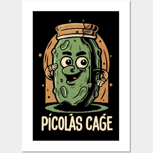 Picolas Cage Wall Art by Aldrvnd